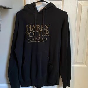 Medium, black hoodie from Harry Potter and the Cursed Child at Lyric Theater.